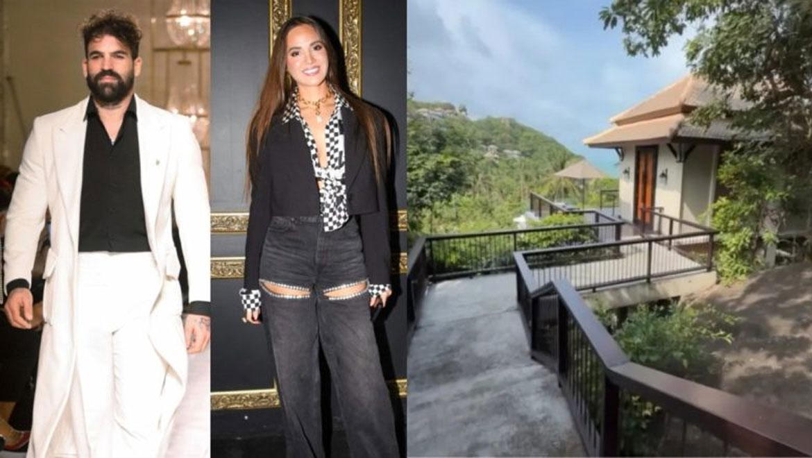 Δημήτρης Αλεξάνδρου - Ρία Ελληνίδου: Δείτε βίντεο από το πολυτελές ξενοδοχείο που μένουν στο Πουκέτ!