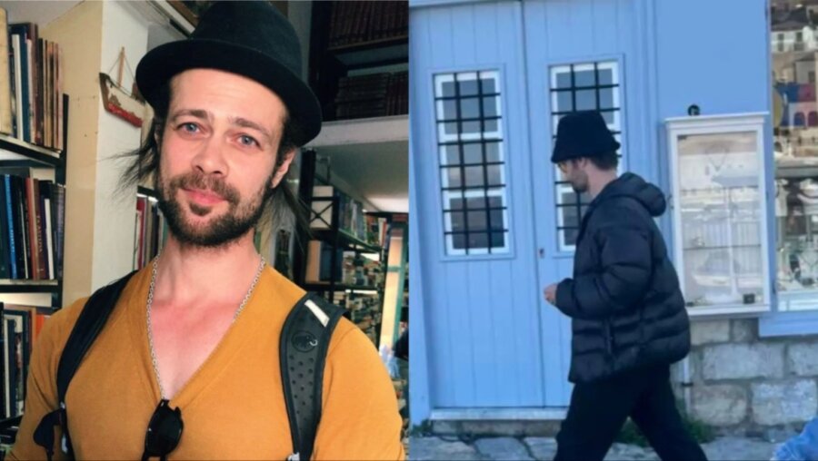 Άρης Κόντος: Η αντίδραση του σωσία του Brad Pitt όταν αντίκρυσε τους δημοσιογράφους στην Ύδρα