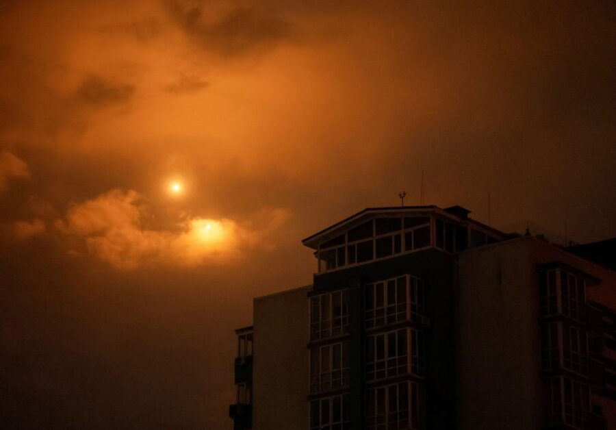 Νυχτερινός ουρανός Ουκρανίας