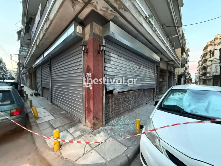 Θεσσαλονίκη: Έκρηξη από γκαζάκι τα ξημερώματα έξω από πολυκατοικία