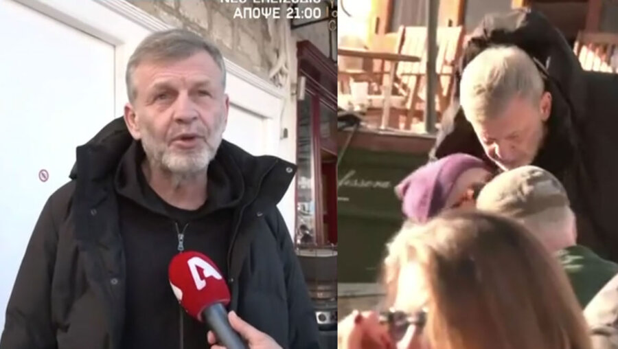 Απόστολος Γκλέτσος: Στην Ύδρα με την Ιζαμπέλα Αρβανίτη - «Ήρθαμε μήπως βλέπαμε και τον Brad Pitt»