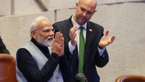 Ισραήλ: Ομιλία στην Κνεσέτ από τον Ινδό πρωθυπουργό Μόντι - Υπάρχει «φυσική βάση για την εταιρική σχέση μας»