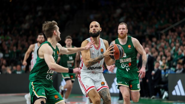 Ζαλγκίρις – Ολυμπιακός 99-94 (παρ.): Συγκλονιστικό παιχνίδι στο Κάουνας - «Λύγισε» στη δεύτερη παράταση