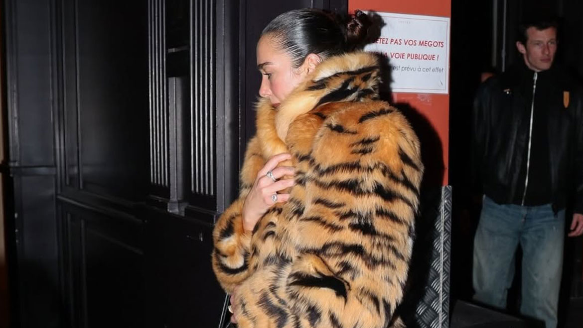 Dua Lipa: Η εντυπωσιακή εμφάνιση στο Παρίσι με το μοτίβο που επιστρέφει