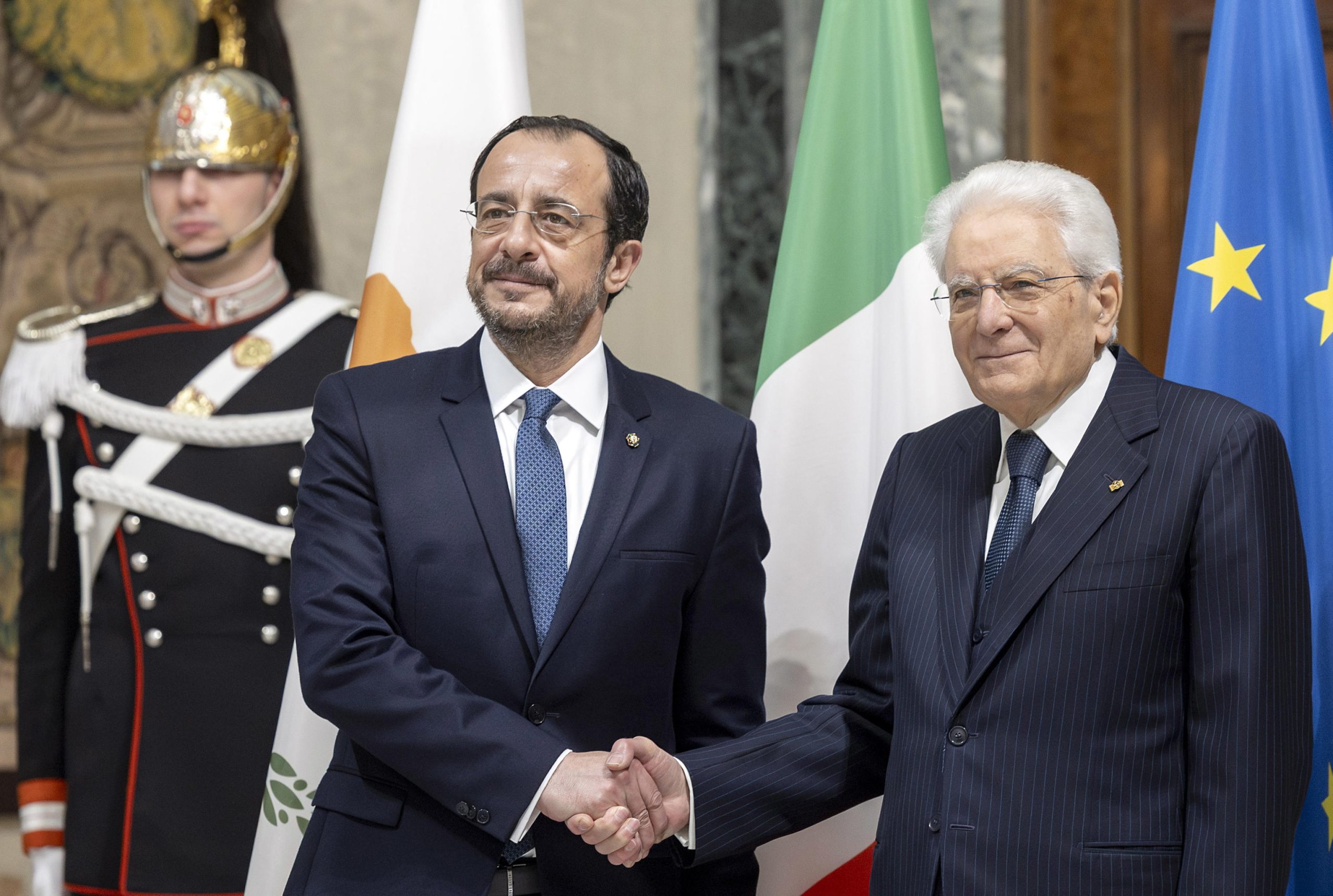 Cyprus President Nikos Christodoulides visits Rome