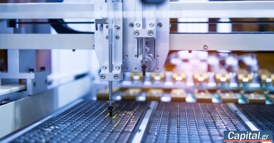 Σε υψηλό εξαμήνου η ελληνική μεταποίηση (PMI)