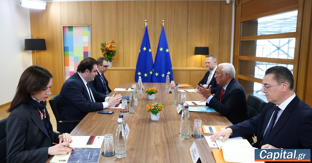 Συνάντηση Κ. Πιερρακάκη με Φον ντερ Λάιεν, Κόστα και Λαγκάρντ: Στο...