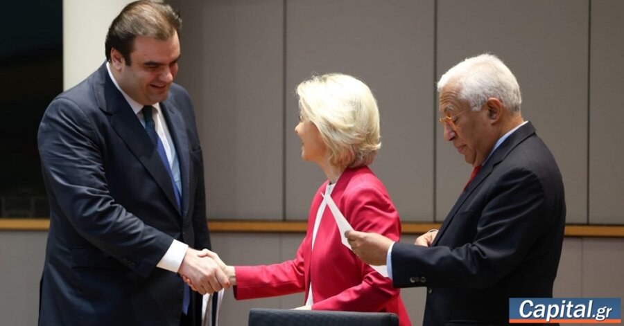 Συνάντηση Κ. Πιερρακάκη με Κόστα, φον ντερ Λάιεν και Λαγκάρντ
