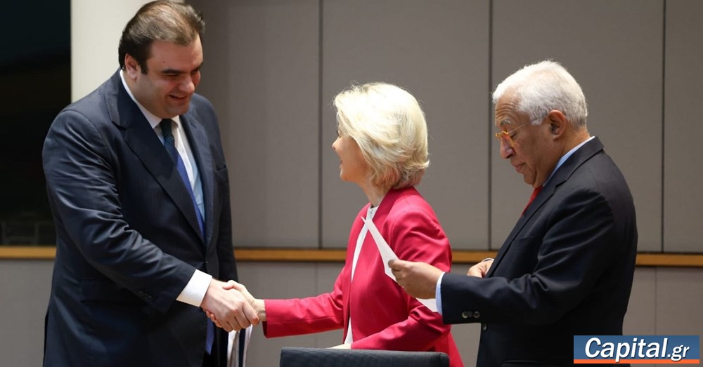 Συνάντηση Κ. Πιερρακάκη με Κόστα, φον ντερ Λάιεν και Λαγκάρντ