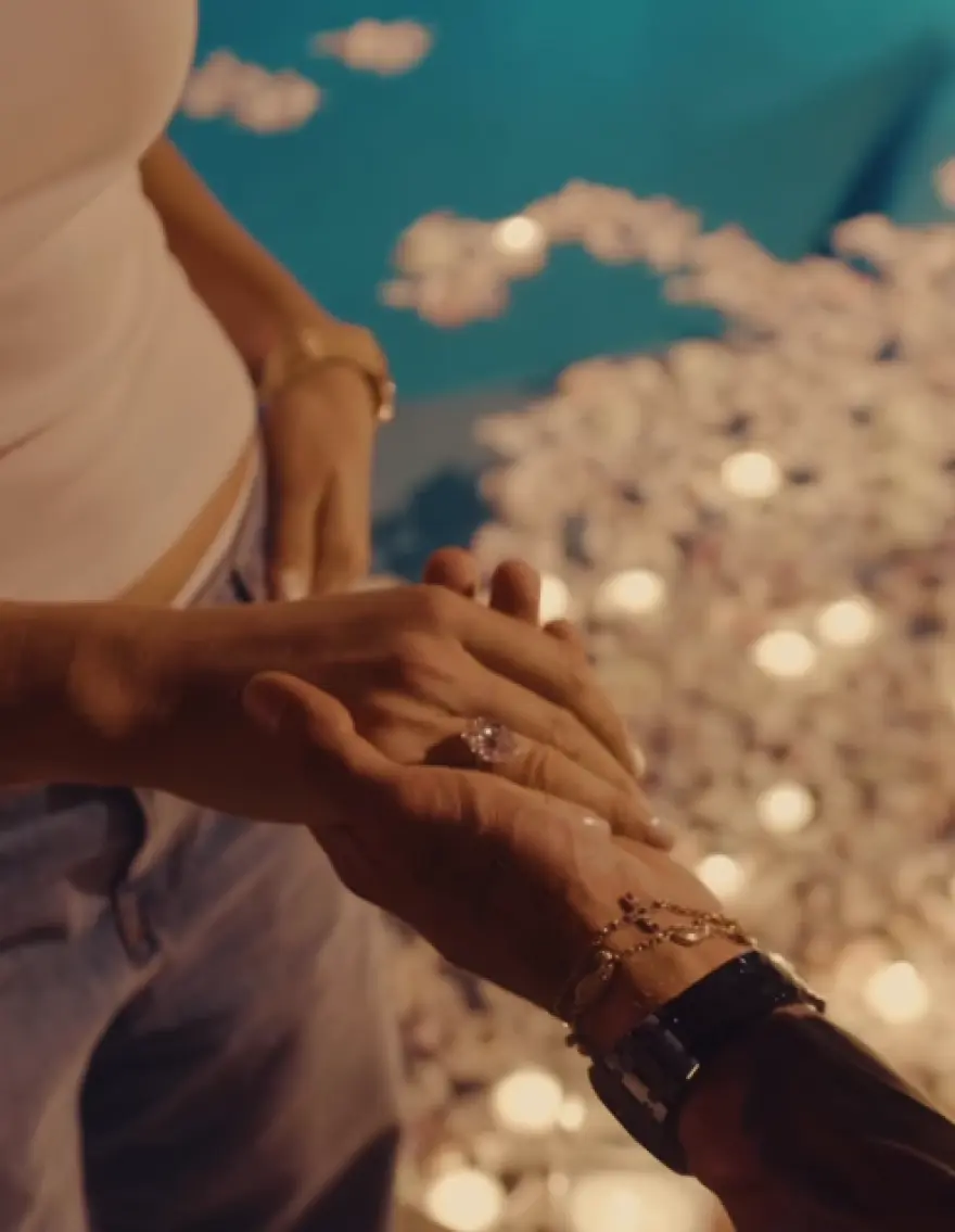 Σαν σκηνή από ταινία: Η ονειρική πρόταση γάμου του Γιώργου Φραγκούλη στην Aryna Sabalenka - Δείτε το βίντεο