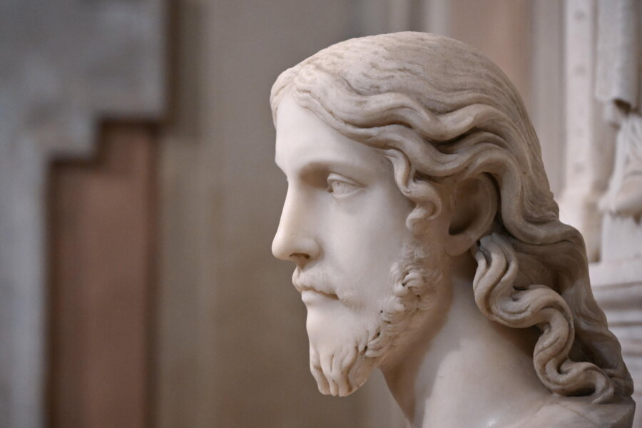 Bust of Christ the Saviour in Rome was attributed to Michelangelo