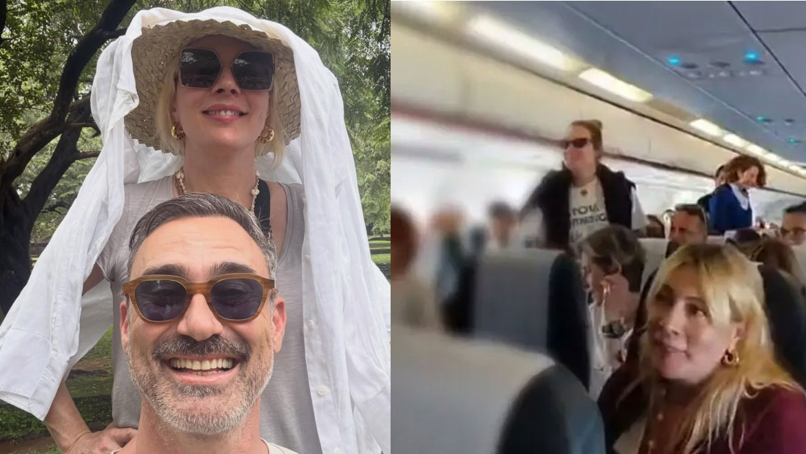 Σμαράγδα Καρύδη - Γιώργος Καπουτζίδης: Επέστρεψαν από τη Σρι Λάνκα με την πτήση επαναπατρισμού