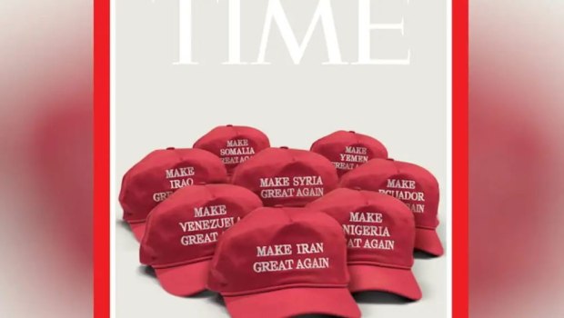 Το αιχμηρό εξώφυλλο του Time για τον Ντόναλντ Τραμπ - «Make Iran Great Again»