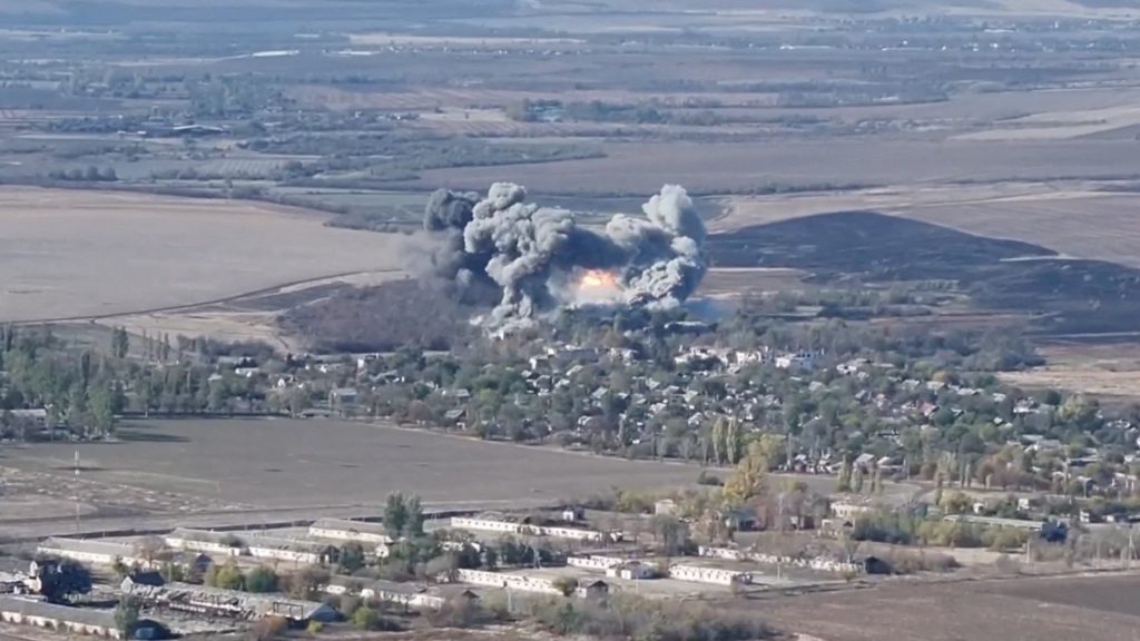 Έκρηξη ουκρανικής πόλης
