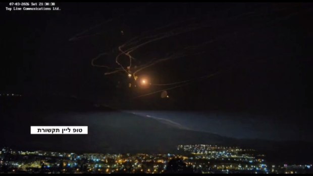 Βίντεο από Ισραήλ: Επίθεση Χεζμπολάχ με ρουκέτες - Αναχαιτίσεις από την αεράμυνα