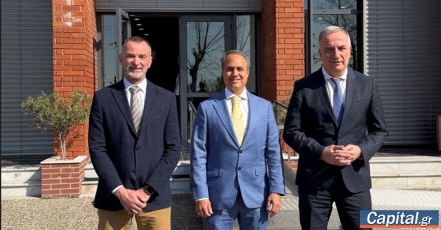 Επίσκεψη του γενικού πρόξενου των ΗΠΑ στη Θεσσαλονίκη, Τζέρι Ισμαήλ, στο...