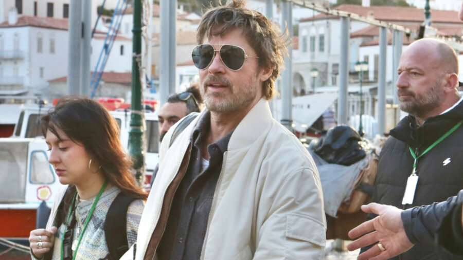Brad Pitt: Ξεκίνησαν τα γυρίσματα στη Νέα Μάκρη, στο ιστορικό Nireus Hotel - Αποκλειστικό βίντεο