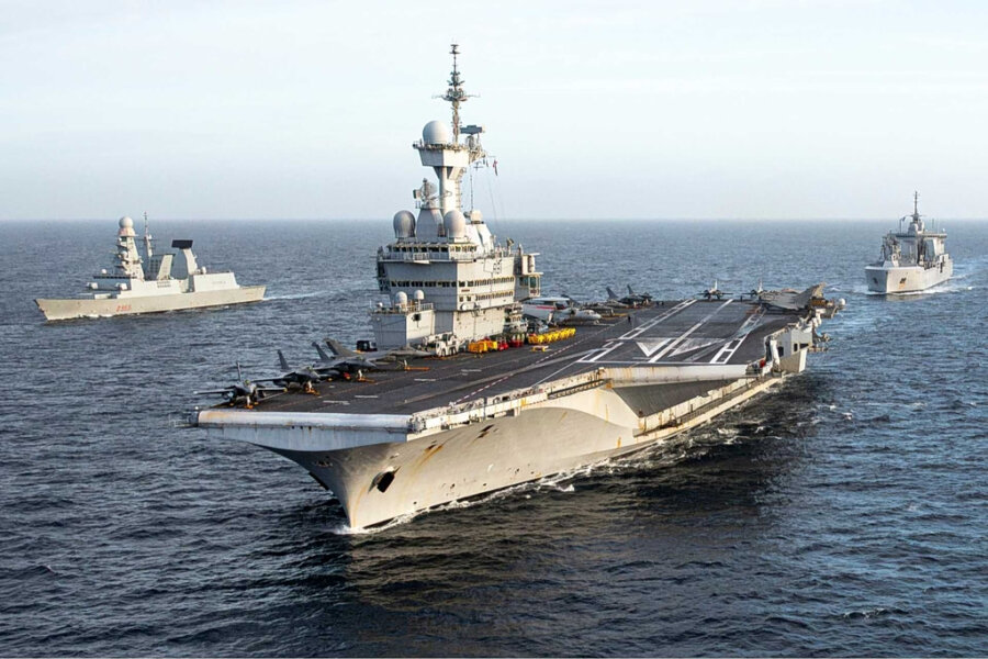 Η Γαλλία λέει «όχι» στην αποστολή πολεμικών πλοίων στα Στενά του Ορμούζ