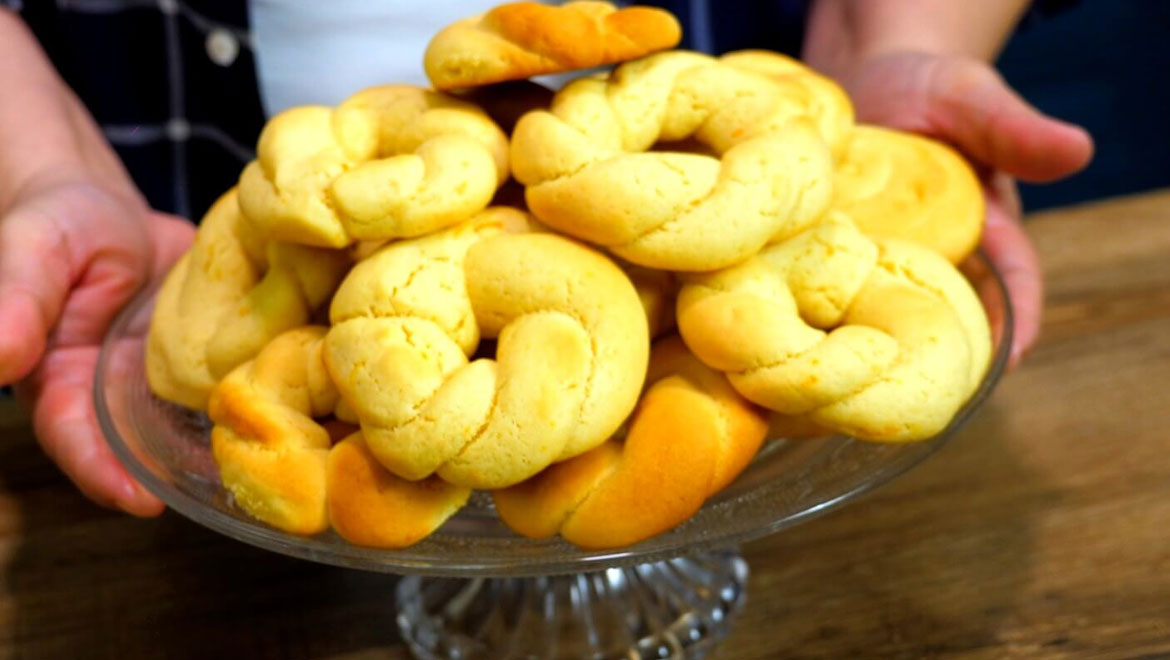 Νηστίσιμα κουλουράκια πορτοκαλιού: Εύκολη και αρωματική συνταγή