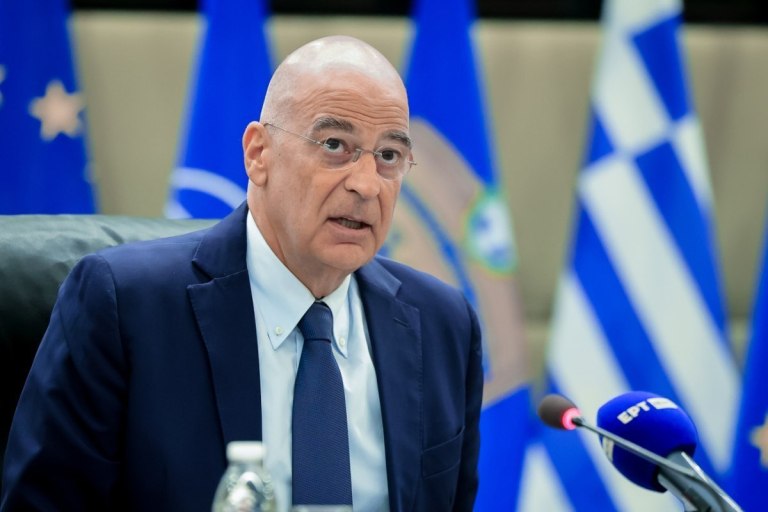 O Νίκος Δένδιας