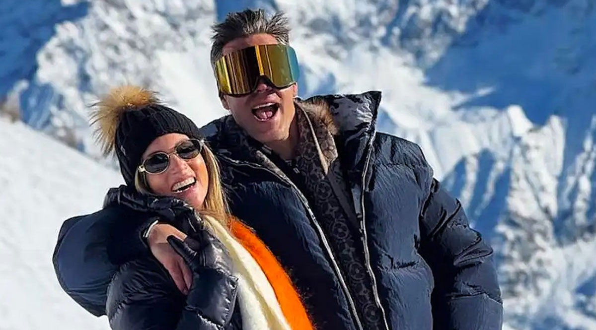 Αθηνά Οικονομάκου & Bruno Cerella: Ρομαντική απόδραση στο Courchevel