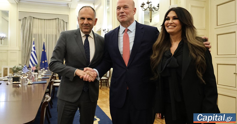 Συνάντηση Γ. Γεραπετρίτη με τον Μάθιου Γουίτακερ