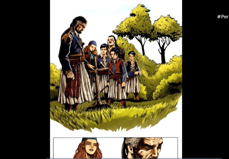 Σε κόμικς η περίοδος της τουρκοκρατίας και η Ελληνική επανάσταση