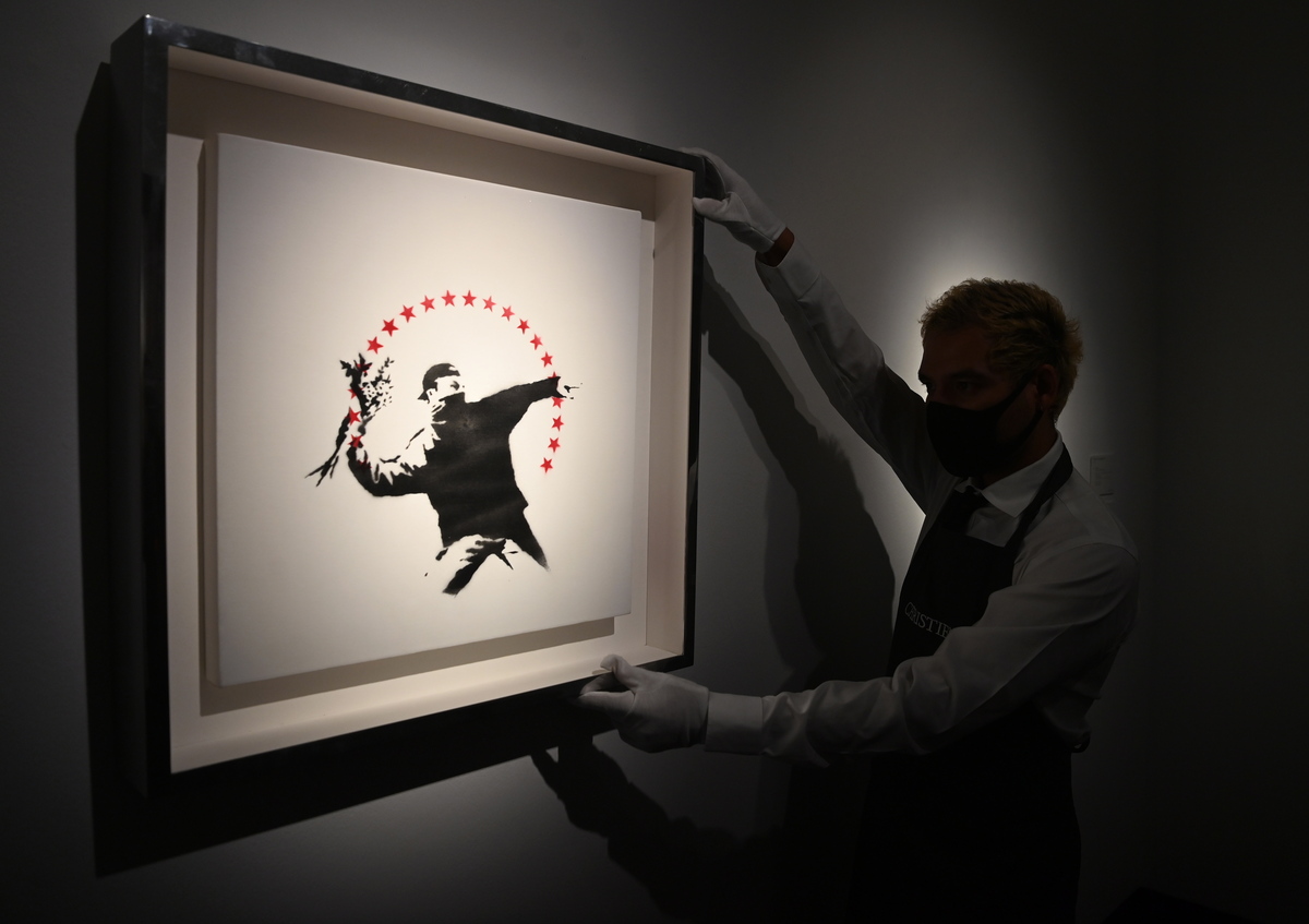 Christie's auction of 20th/21st Century art photocall