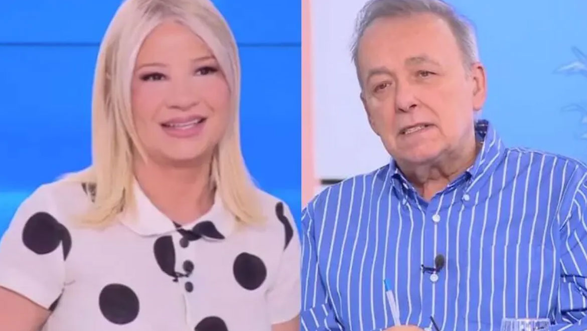 Ανδρέας Μικρούτσικος σε Φαίη Σκορδά: «Aν στον γάμο σου, σου φέρω δώρο από τη συλλογή Τσαγκαράκη, θα με παρεξηγήσεις;»