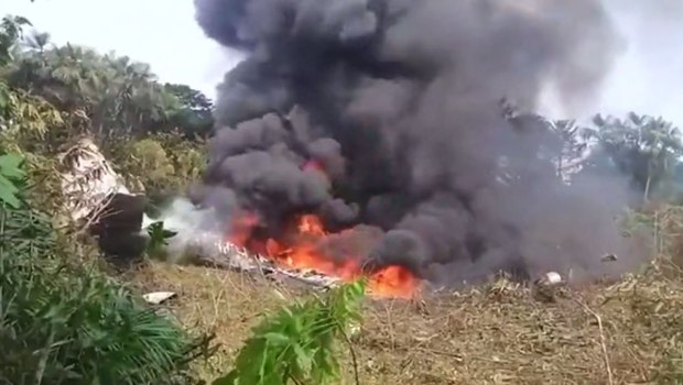 Κολομβία: Συνετρίβη μεταγωγικό αεροσκάφος με 110 επιβαίνοντες