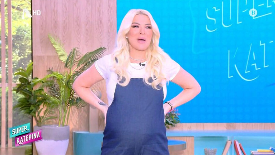Κατερίνα Καινούργιου: Πότε επιστρέφει στη «Super Κατερίνα» μετά τη γέννα