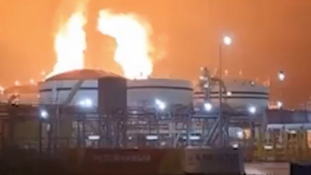 Ρωσία: Λιμάνι και ενεργειακές υποδομές έπληξαν οι ουκρανικές δυνάμεις