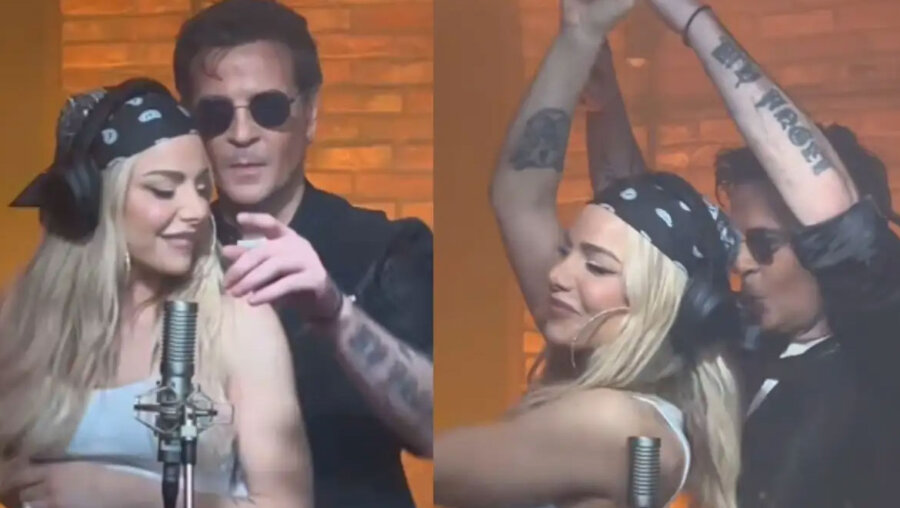 Josephine & Νίνο: Το τρυφερό βίντεο μέσα στο στούντιο ηχογράφησης για το νέο τους τραγούδι