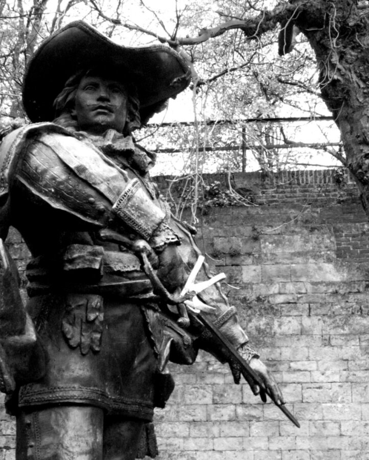 Το άγαλμα του Ντ' Αρτανιάν στο Μάαστριχτ (Wikimedia Commons)