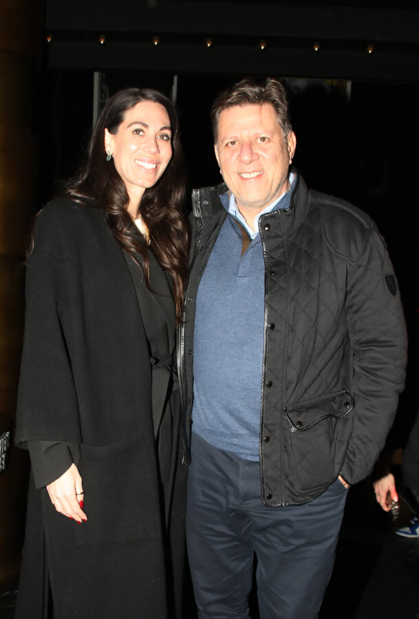 Κέλλυ Δρίτσα - Μιλτιάδης Βαρβιτσιώτης: Σπάνια βραδινή έξοδος για το ζευγάρι