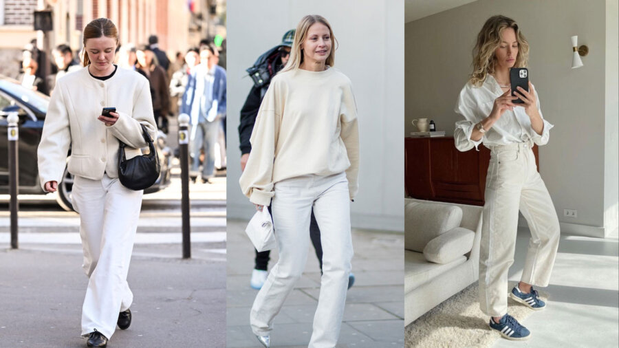 Λευκό τζιν: Το απόλυτο must-have της άνοιξης 2026