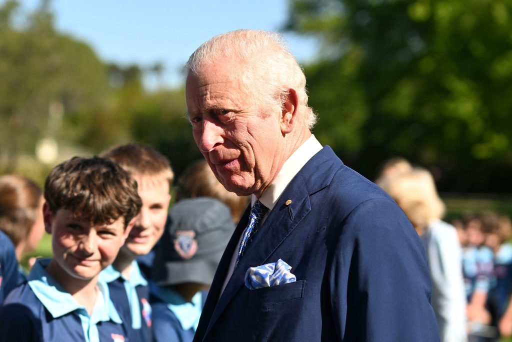 Βασιλιάς Κάρολος σε εκδήλωση
