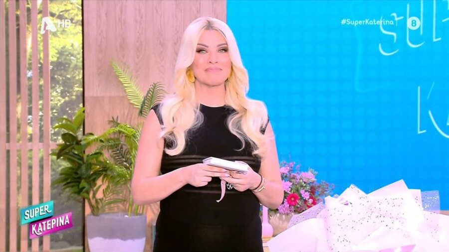 Κατερίνα Καινούργιου: Αποχαιρέτησε με δάκρυα τους τηλεθεατές της εκπομπής της - Στην τελική ευθεία για τη γέννα