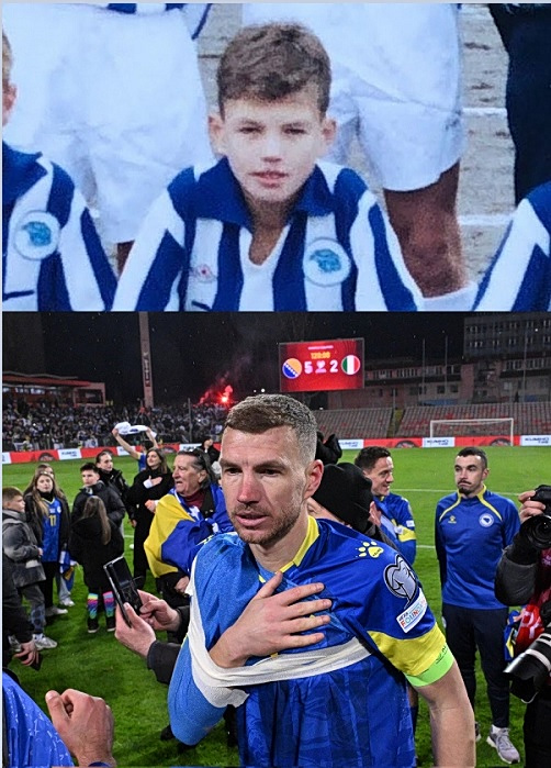 Ο Εντιν Τζέκο πάει στο Μουντιάλ, για τους φίλους του, που σκοτώθηκαν σε εκείνο το Λιβάδι του Σεράγεβο