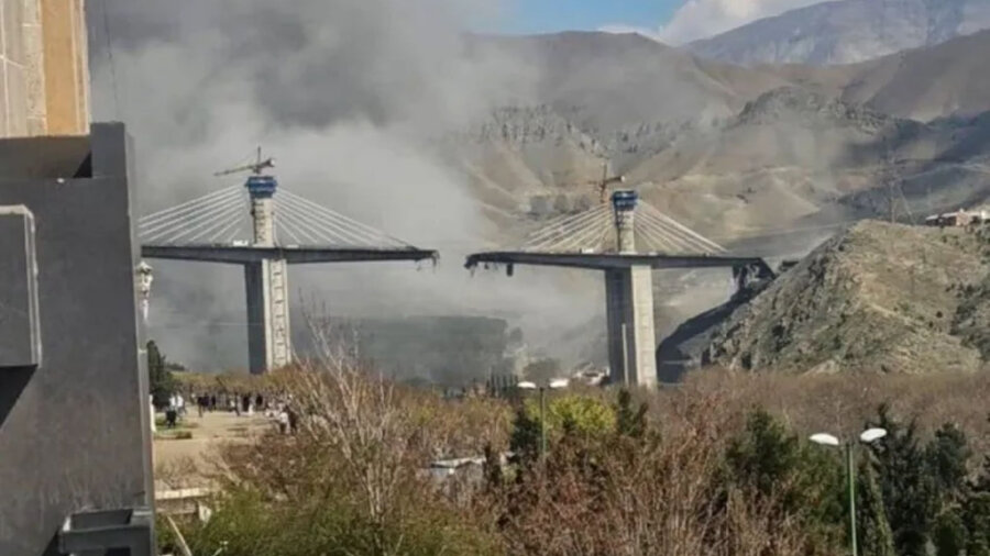 Ιράν: Χτυπήθηκε η υψηλότερη γέφυρα της Μέσης Ανατολής – Συνδέει Τεχεράνη-Καράτζ