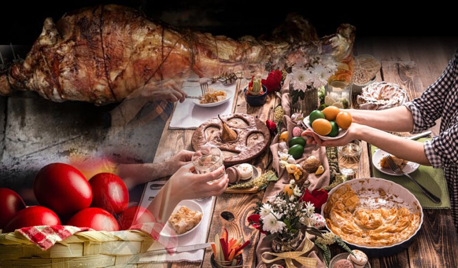 Ακρίβεια: Κατά 50 ευρώ ακριβότερο το πασχαλινό τραπέζι