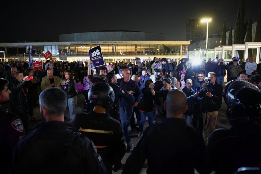 Αντιπολεμική διαδήλωση στο Τελ-Αβίβ: Συγκρούσεις με την Αστυνομία