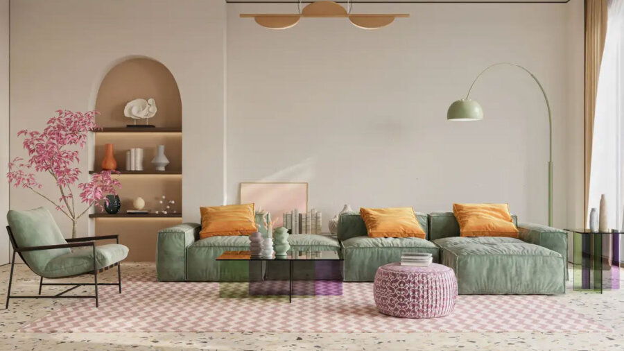 Πώς να συνδυάσεις παστέλ με eclectic χωρίς να κάνεις υπερβολές