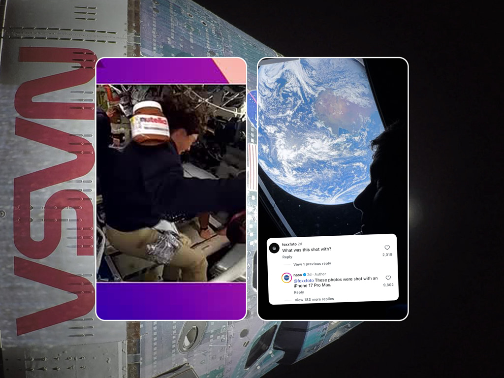 Artemis II: iPhone 17 Pro Max και Nutella «ταξιδεύουν» στη Σελήνη και γίνονται viral (βίντεο)