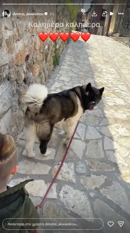 Δημήτρης Αλεξάνδρου: Πάσχα στην Αράχωβα μαζί με τη Ρία Ελληνίδου και τον γιο του, Πάρη - Οι πρώτες εικόνες