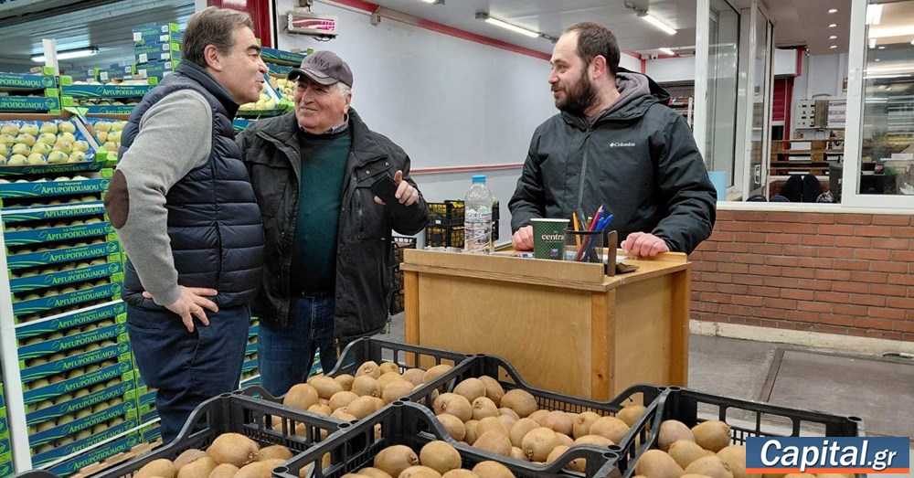 Στην Κεντρική Λαχαναγορά Θεσσαλονίκης η πρώτη επίσκεψη του υπουργού...