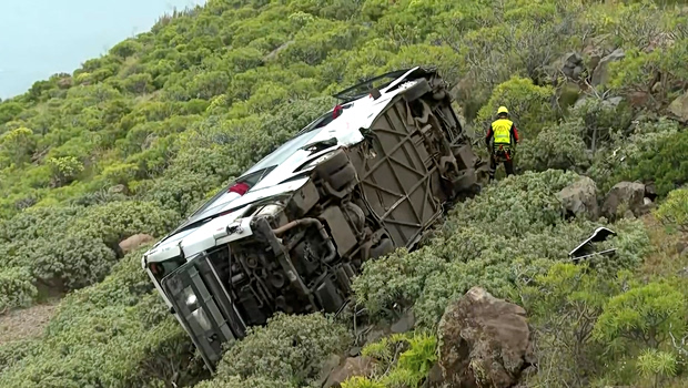 Λεωφορείο με Βρετανούς τουρίστες βγήκε εκτός δρόμου στην Ισπανία - Ένας νεκρός και 27 τραυματίες