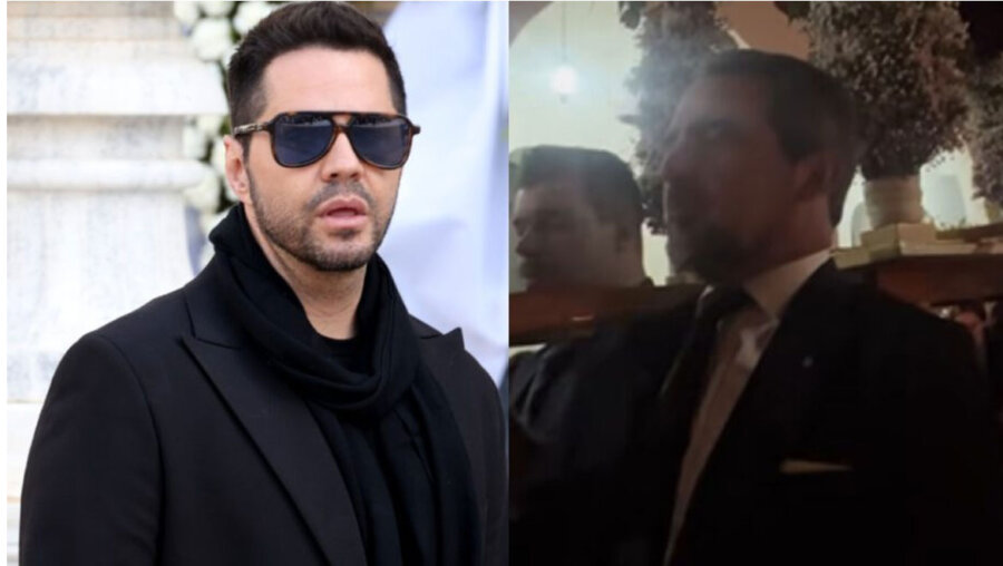 Γιώργος Τσαλίκης: Με τους γιους του και τον Νικόλαο της Ελλάδας στην περιφορά του Επιταφίου στη Φιλοθέη