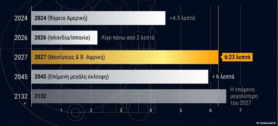 Αύγουστος 2027: Η μεγαλύτερη ηλιακή έκλειψη του αιώνα – Η μέρα θα γίνει νύχτα - Οικονομικός Ταχυδρόμος