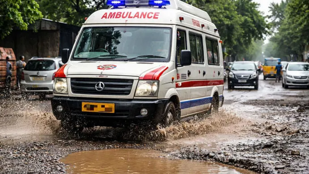 Ινδία: Γυναίκα που θεωρούσαν νεκρή... «ζωντάνεψε» όταν το ασθενοφόρο που τη μετέφερε έπεσε σε λακκούβα